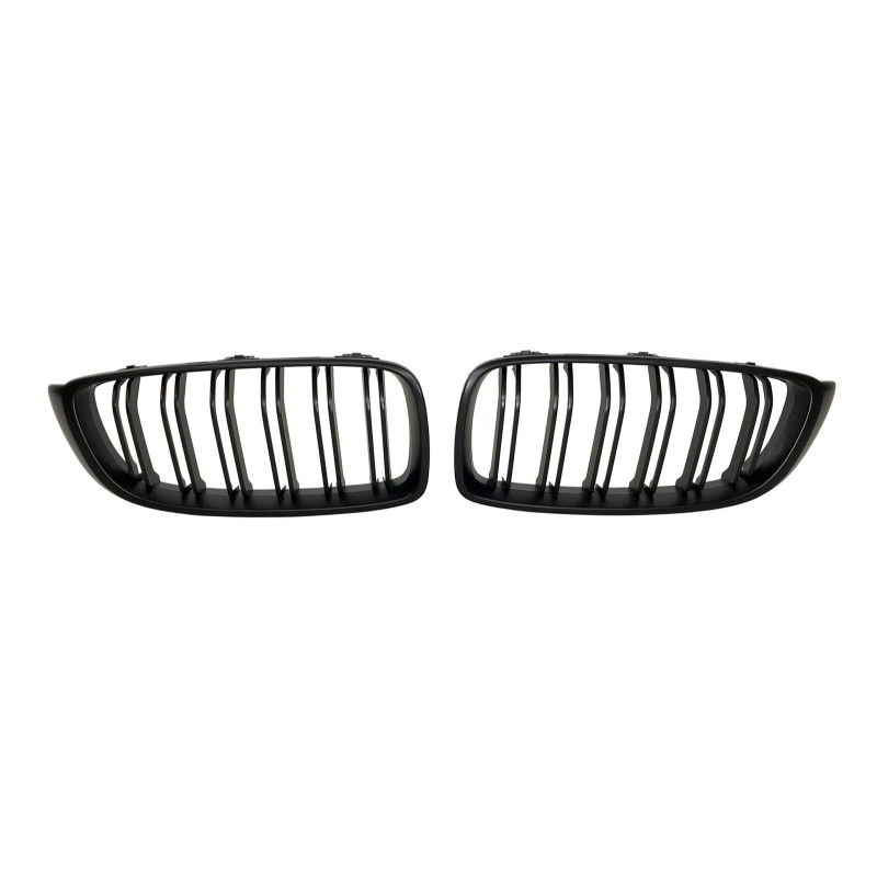 Calandre BMW F32 F33 F36 Look M4 Noir mat