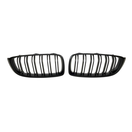 Calandre BMW F32 F33 F36 Look M4 Noir mat