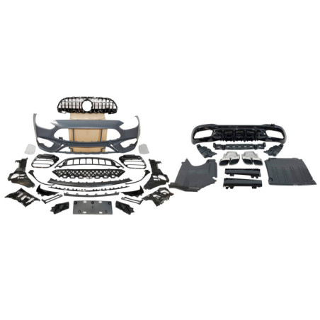 Kit De Carrosserie Mercedes W206 Sedan SW Look AMG C63