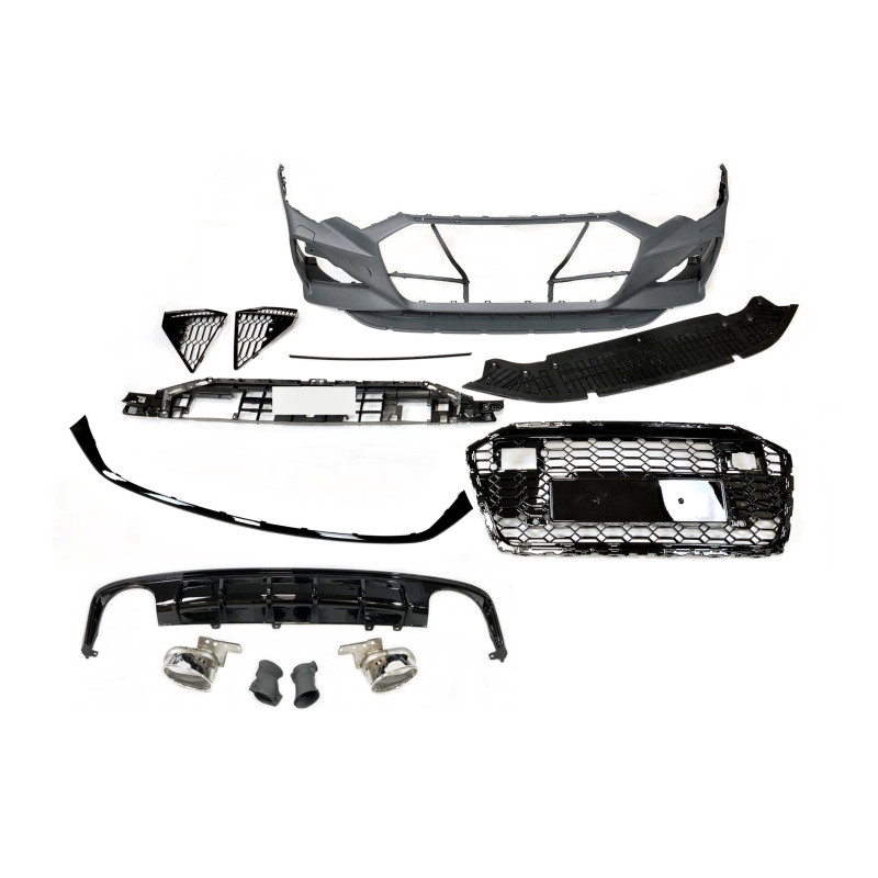 Kit De Carrosserie Audi A6 C8 Avant Sedan 19-21 Look RS6