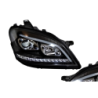 Phare Avant Lumière De Jour Mercedes W164 05-08 Noir Led clignotant séquentiel