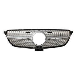 Calandre Mercedes GLE Coupe C292 (2015-2018) GLE W166 SUV (2015-2018) Look Diamond Caméra Chromed