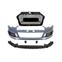 Pare-Choc Avant Audi A3 2016-2019 4 Porte Cabriolet Look RS3