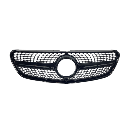 Calandre Mercedes Vito W447 2016-2020 Look Diamond Full Black