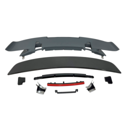 Aileron Porsche 991.1 2012-2015 Cabrio Carbone