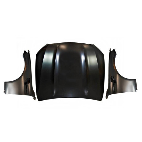 Capot Et Ailettes Mercedes W213 2016-2019 C238 Look AMG E63 Métal