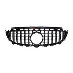 Calandre Mercedes W213 C238 Look GT Full Black Caméra