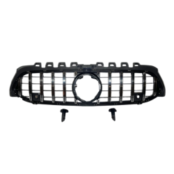 Calandre Mercedes W177 V177 Look GTR Chrome Black Sans caméra