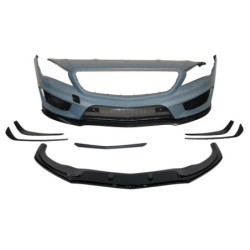 Pare-Choc Avant Mercedes W117 13-15 4P SW Look AMG A45 Déflecteur