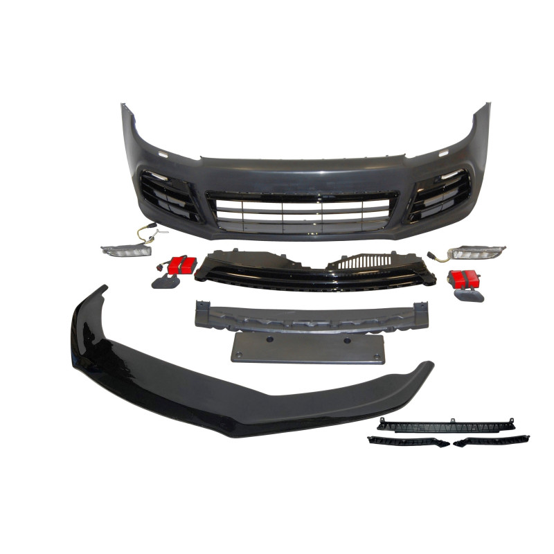 Pare-Choc Avant Volkswagen Scirocco R 2008-2014 Déflecteur Avant