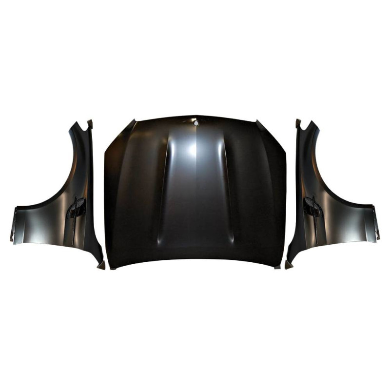 Capot Et Ailettes Mercedes W205 2014-2021 4P COUPE ESTATE Look GT