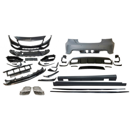 Kit De Carrosserie Mercedes W176 A45 2016-2018 Look AMG