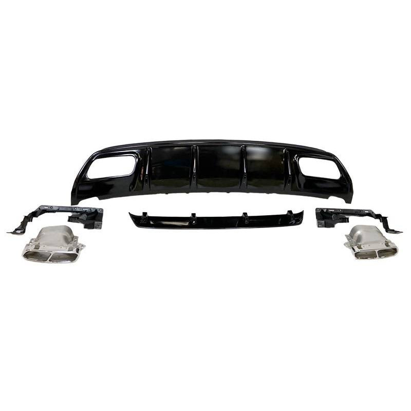 Déflecteur Arrière Mercedes W176 2012-2018 Look AMG A45 ABS