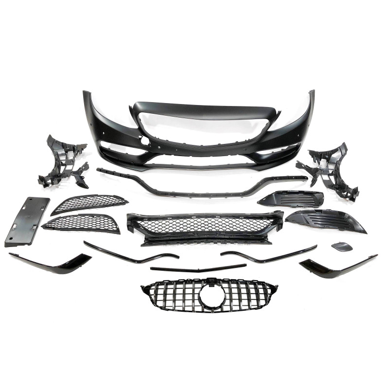 Pare - Choc Avant Mercedes W205 2014-2018 2P 4P SW look AMG C63