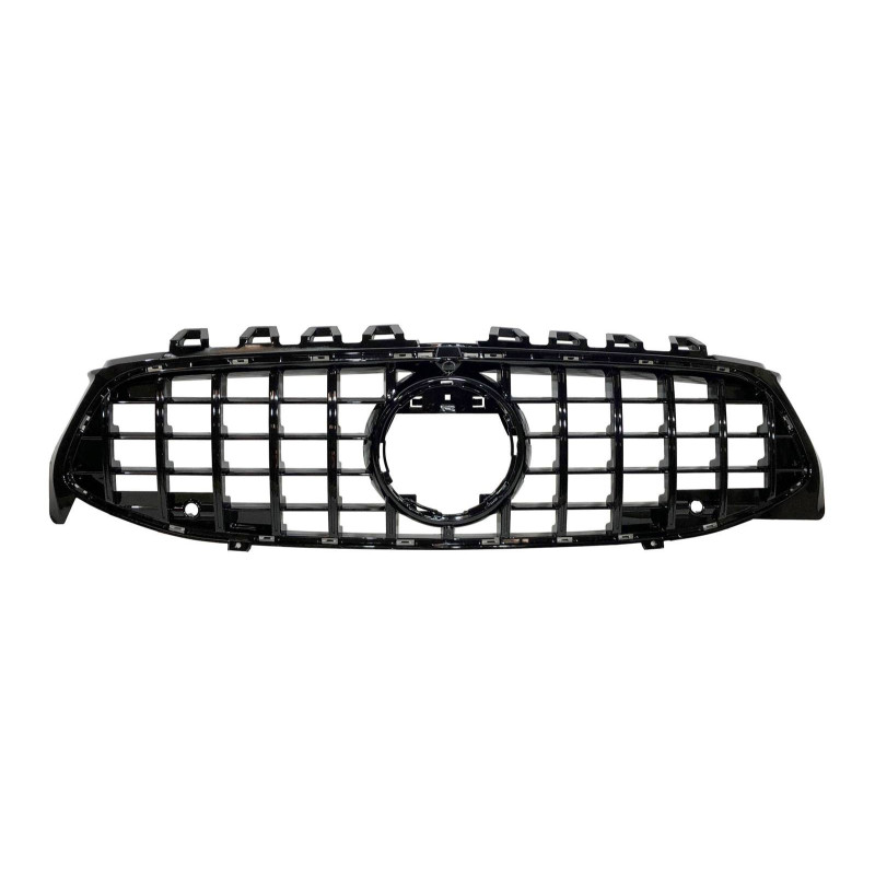 Calandre Mercedes W118 C118 CLA Look GT Full Black Caméra