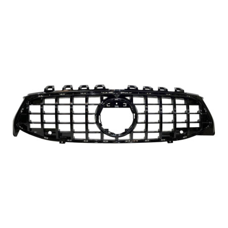 Calandre Mercedes W118 C118 CLA Look GT Full Black Caméra