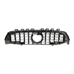 Calandre Mercedes W118 C118 CLA Look GT Full Black Caméra