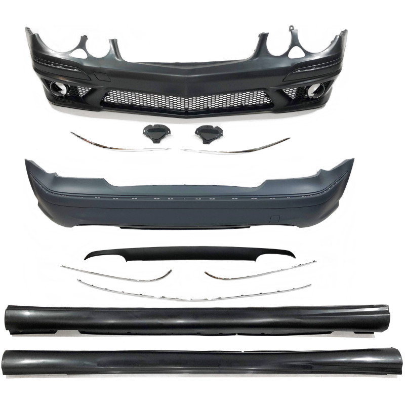 Kit De Carrosserie Mercedes W211´07-09 Look AMG E63 ABS
