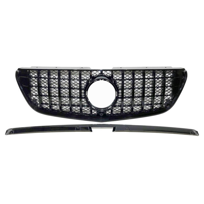 Calandre Mercedes Vito W447 2016-2020 Look GT II