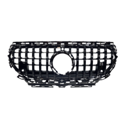 Calandre Mercedes W214 Look GT FULL BLACK Caméra