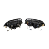 Set De Phares Avant Angel Eyes BMW E46 1999-2002 2-Porte Noir