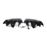 Set De Phares Avant Angel Eyes BMW E46 1999-2002 2-Porte Noir Modèle II
