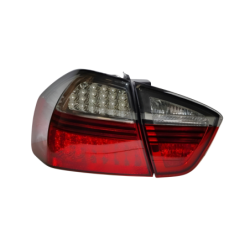 Feux Arrières BMW E90 05 4P Led Rouge Fumé