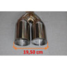 Echappement BMW E60 M5 Round Slant Tip