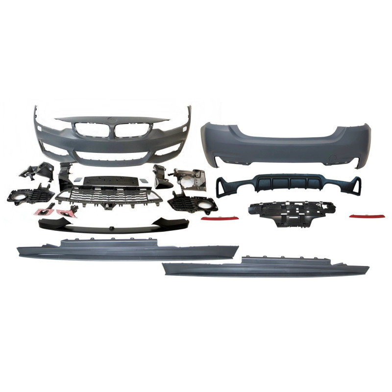 Kit De Carrosserie BMW F32 F33 Look M Performance 2 Sortie double