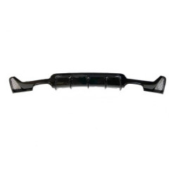 Diffuseur Arrière BMW F32 F33 F36 Look M Performance 2 Sorties Double Noir brillant