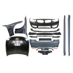 Kit De Carrosserie BMW F36 Look M4 Ailettes Capot