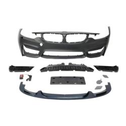 Pare-Choc Avant BMW F32 F33 F36 Look M4 III Lip spoiler