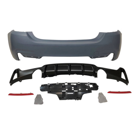 Pare-Chocs Arièrre BMW F32 F33 F36 Look M Performance 2 sorties simples