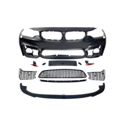 Pare-Choc Avant BMW F32 F33 F36 Look M4 Déflecteur Avant