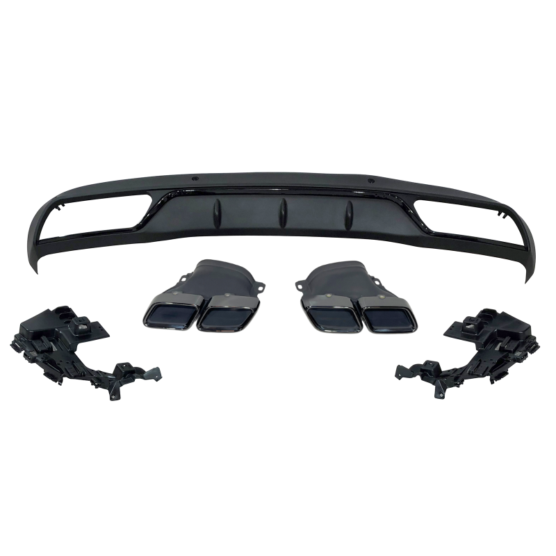 Déflecteur Arrière Mercedes W205 2014-2018 4P SW Look C63 ABS