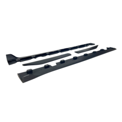 Jupes Ford Mustang 2015-2020 Look GT500 II Noir mat