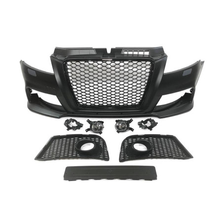 Pare-Choc Avant Audi A3 Et Sportback 09-12 Look RS3 ABS Brouillard