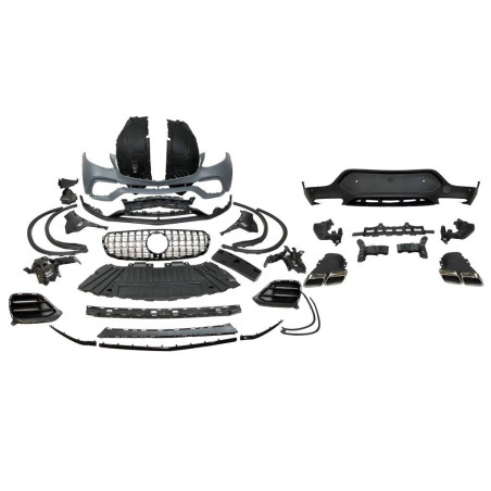 Kit De Carrosserie Mercedes X253 GLC Coupe 2016-2019 look GLC 63 2020