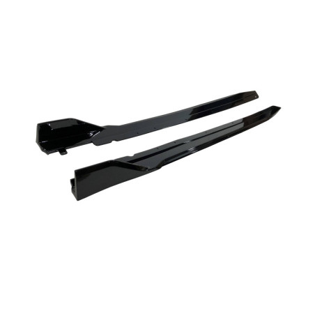 Diffuseur Jupes BMW G20 G21 Look Competitive Noir brillant