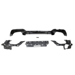 Diffuseur Arrière BMW G20 G21 340 Look M Performance Noir brillant