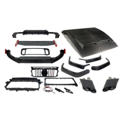 Kit De Carrosserie Mercedes W464 Look Rocket 900 Carbone