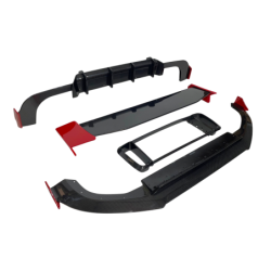 Kit De Carrosserie Mercedes W464 Look Rocket 900 Carbone