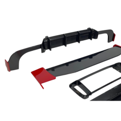 Kit De Carrosserie Mercedes W464 Look Rocket 900 Carbone
