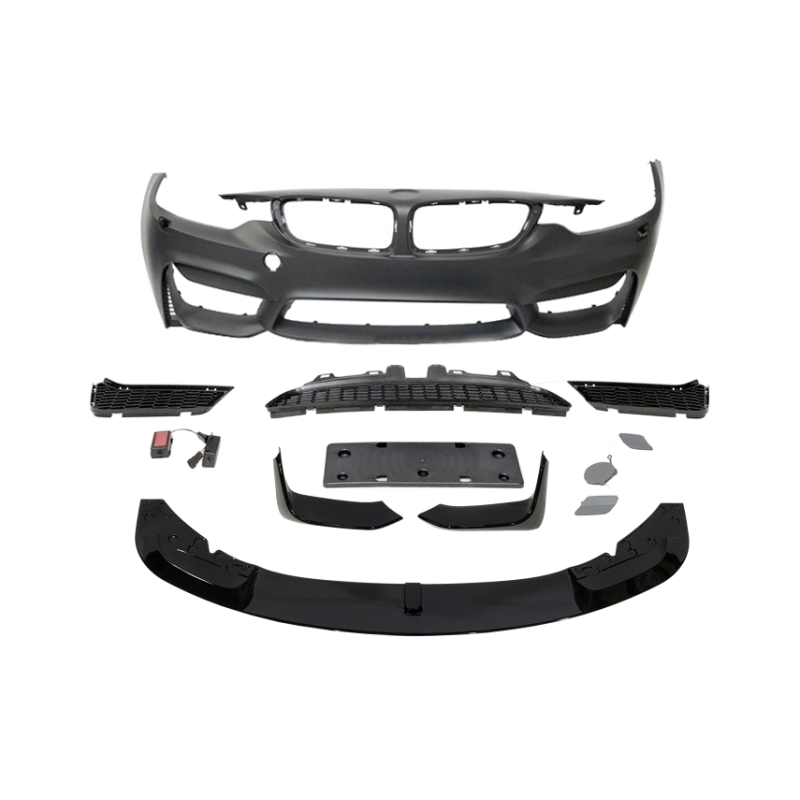 Pare-Choc Avant BMW F32 F33 F36 Look M4 II Lip spoiler