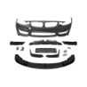 Pare-Choc Avant BMW F32 F33 F36 Look M4 II Lip spoiler