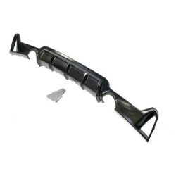 Diffuseur Arrière BMW F32 F33 F36 Look M Performance 2 Sorties Noir brillant