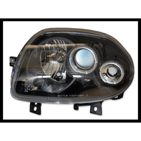 Phare Avant Yeux D'Ange Renault Clio II '98 Noir Mod.II