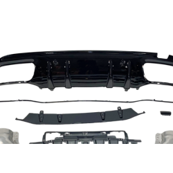 Déflecteur Arrière Mercedes W205 2019 4P SW Look C63 Black