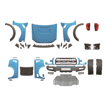 Kit De Carrosserie Ford Ranger 2012-2021 Look F150