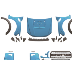 Kit De Carrosserie Ford Ranger 2012-2021 Look F150